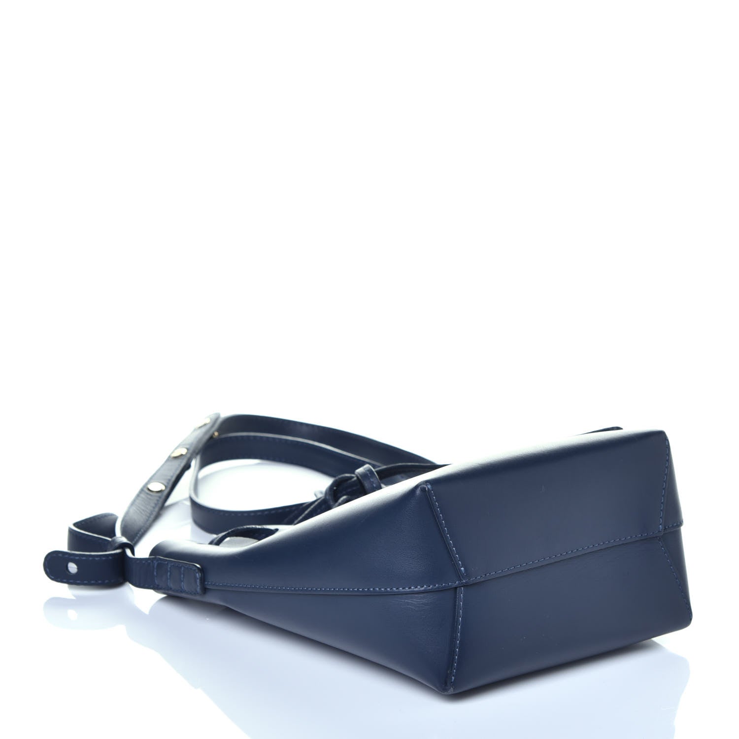 Mansur Gavriel Calfskin Mini Bucket Bag Blue 4 of 9
