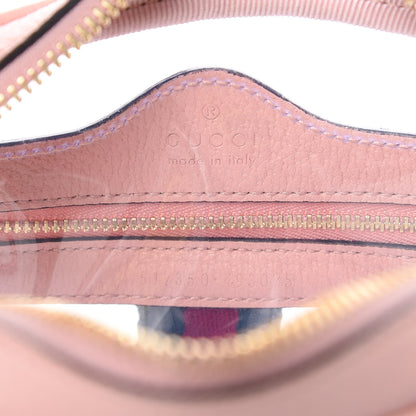 Gucci Vinyl Web Mini Ophidia Transparent Shoulder Bag Perfect Pink 6 of 9