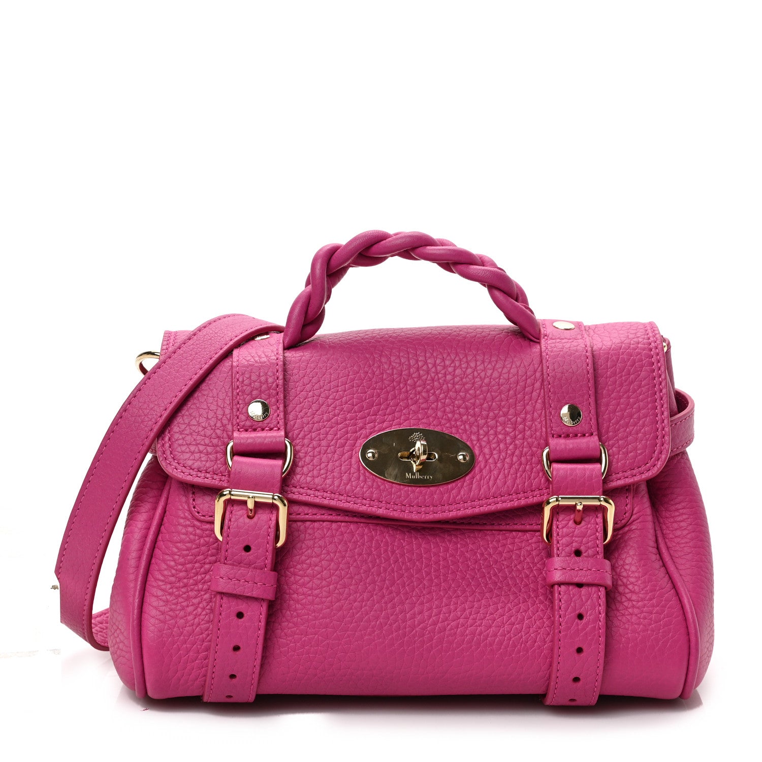 Mulberry Heavy Grain Mini Alexa Pink 1 of 8