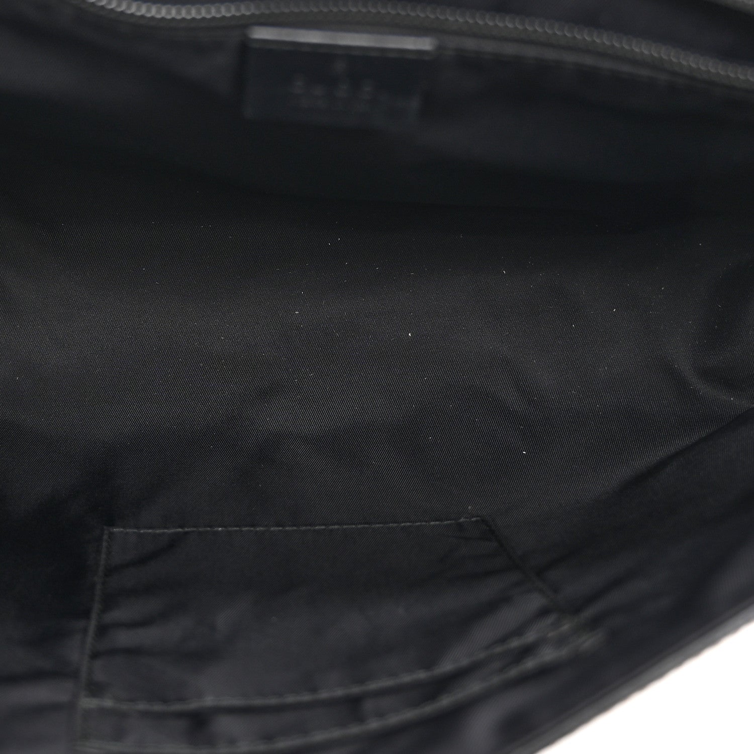 Gucci GG Supreme Monogram Web Flap Messenger Bag Black 5 of 11