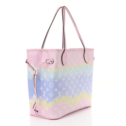 Louis Vuitton Monogram Escale Neverfull MM Pastel 4 of 11