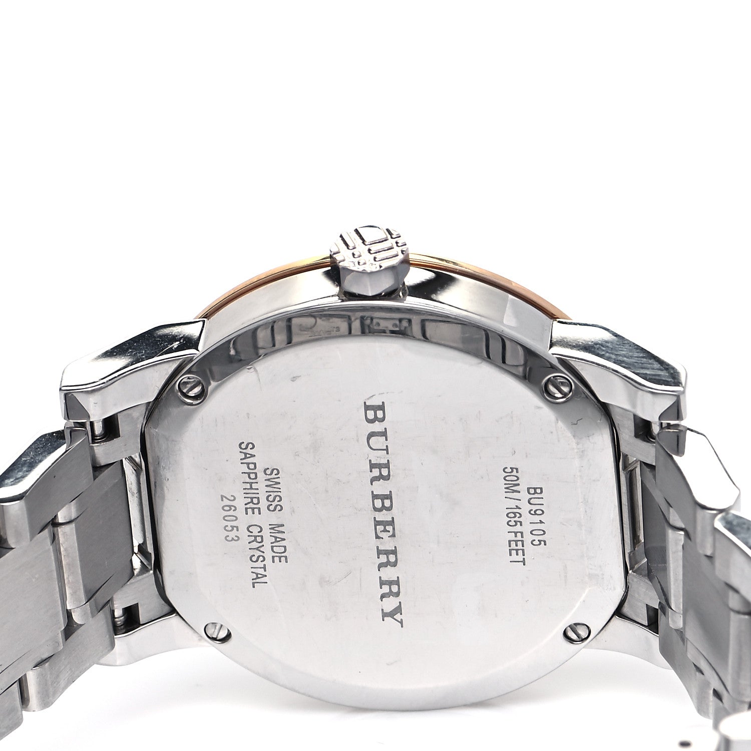 Burberry Stainless Steel 34mm The City Quartz Watch BU9105 4 of 4