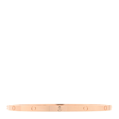 Cartier 18K Pink Gold Small LOVE Bracelet 19 2 of 4