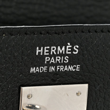 Hermes Taurillon Clemence Kelly Retourne 35 Black 6 of 16