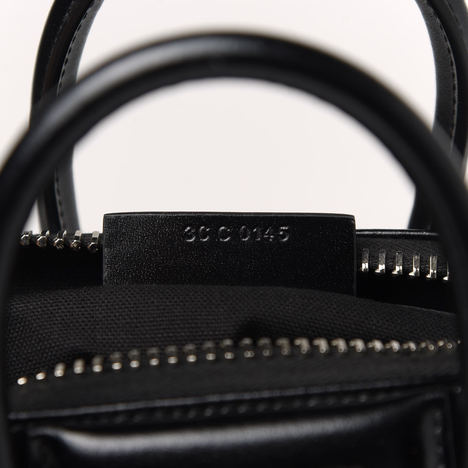 Givenchy Shiny Lord Calfskin Mini Antigona Black 7 of 10