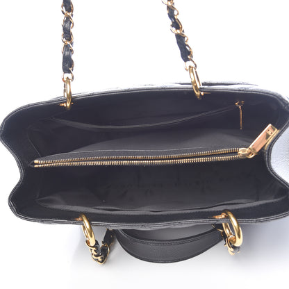 Chanel Caviar Quilted Grand Shopping Tote GST Black 5 of 11