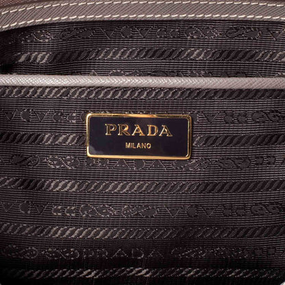 Prada Saffiano Lux Tote Argilla 7 of 11