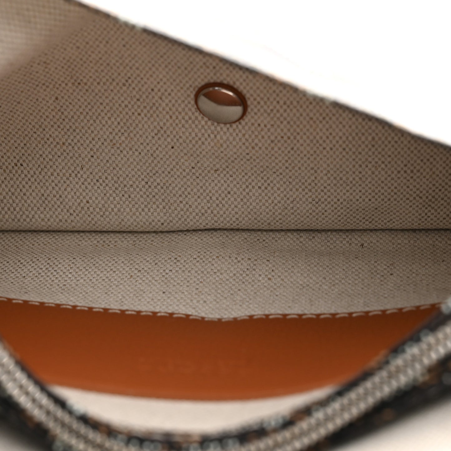 Goyardine Plumet Wallet Clutch Black Gold