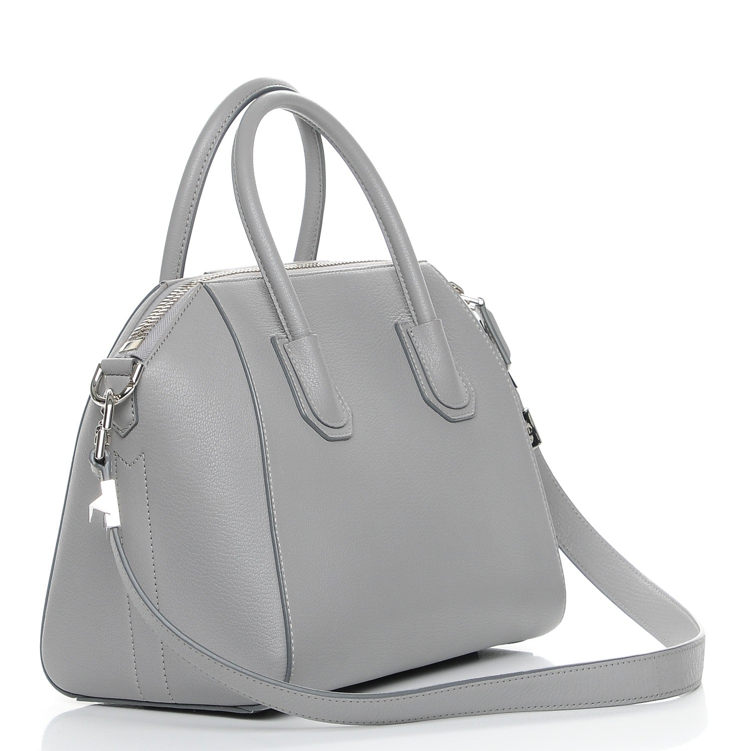 Givenchy Sugar Goatskin Small Antigona Pearl Grey 4 of 8