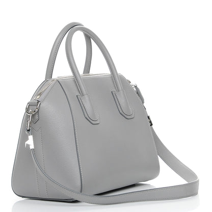 Givenchy Sugar Goatskin Small Antigona Pearl Grey 4 of 8