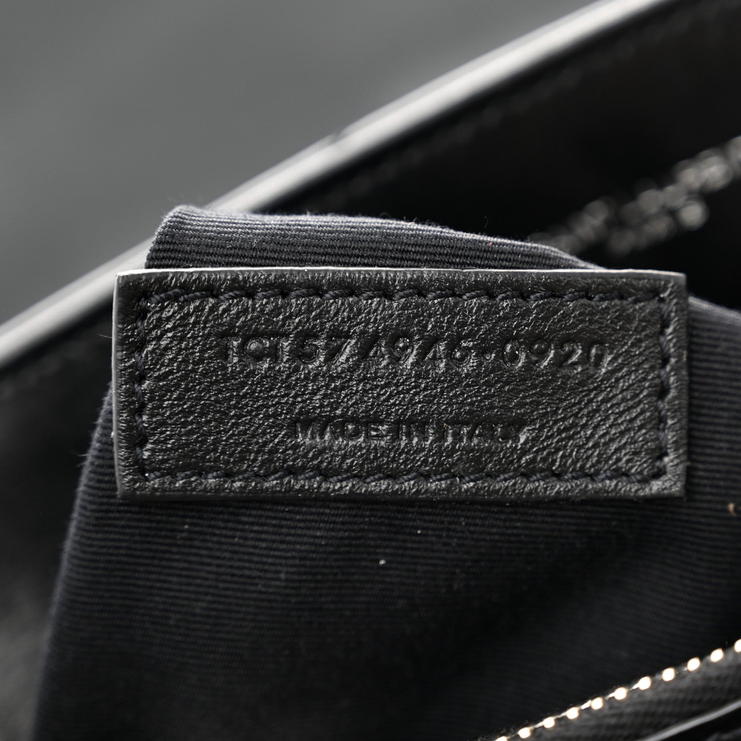 Saint Laurent Calfskin Y Quilted Monogram Medium Loulou Chain Satchel Black 9 of 16