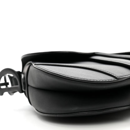 Christian Dior Ultra Matte Calfskin Mini Saddle Bag Black 8 of 9