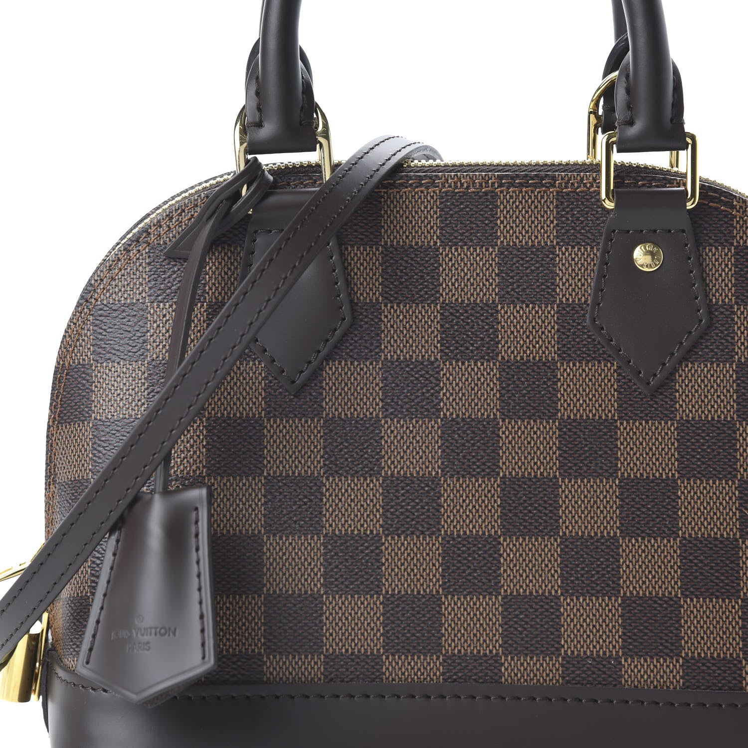 Louis Vuitton Damier Ebene Alma BB 9 of 9