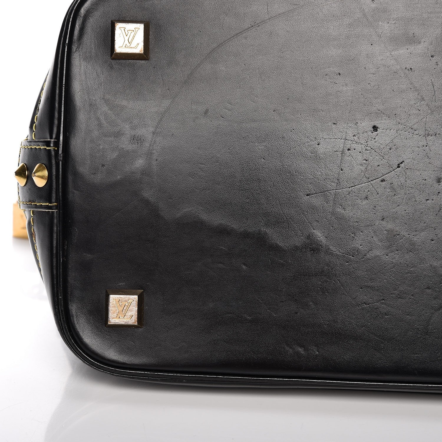 Louis Vuitton Suhali Lockit MM Black 10 of 17