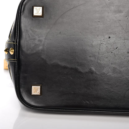Louis Vuitton Suhali Lockit MM Black 10 of 17