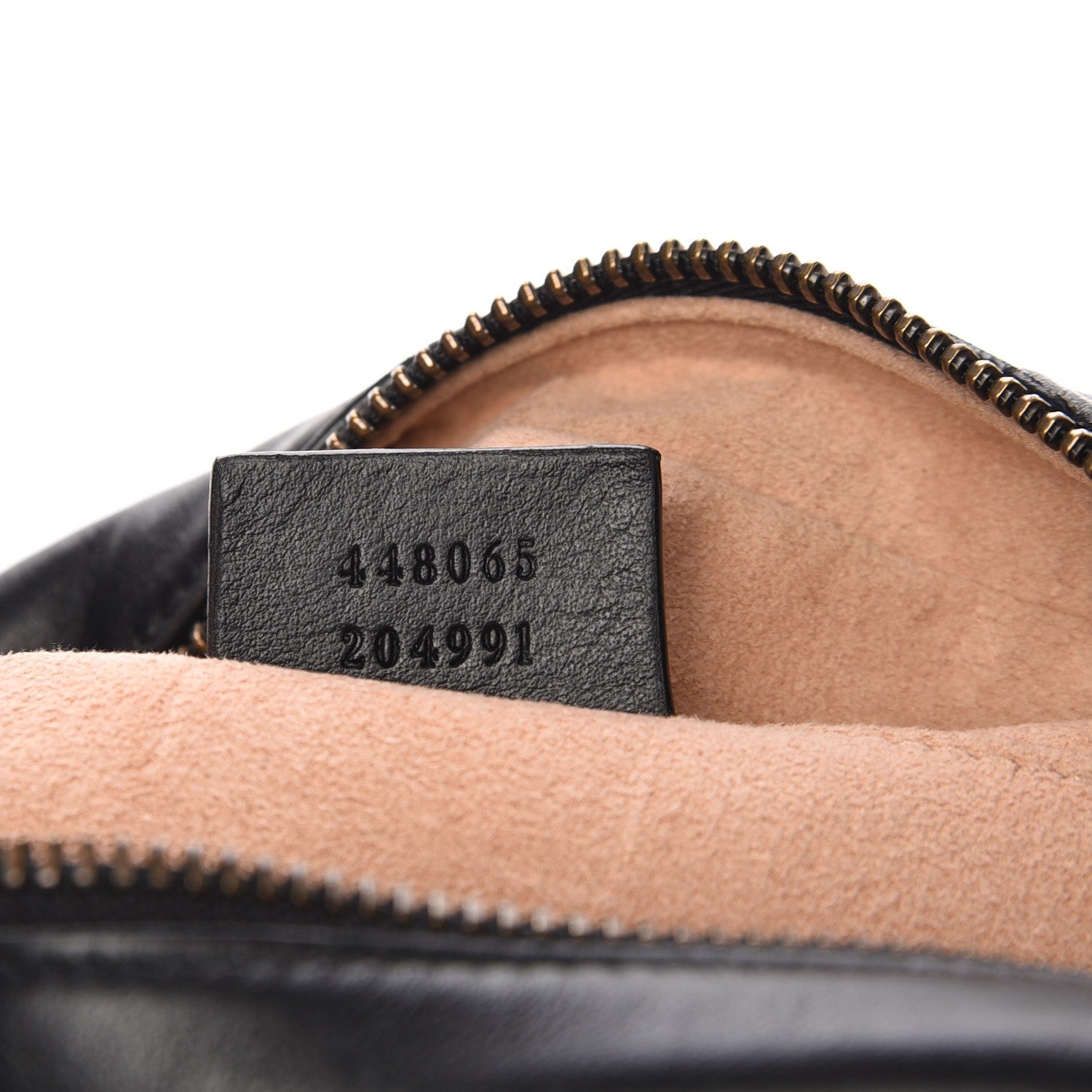 Gucci Calfskin Matelasse Mini GG Marmont Chain Shoulder Bag Black 7 of 7