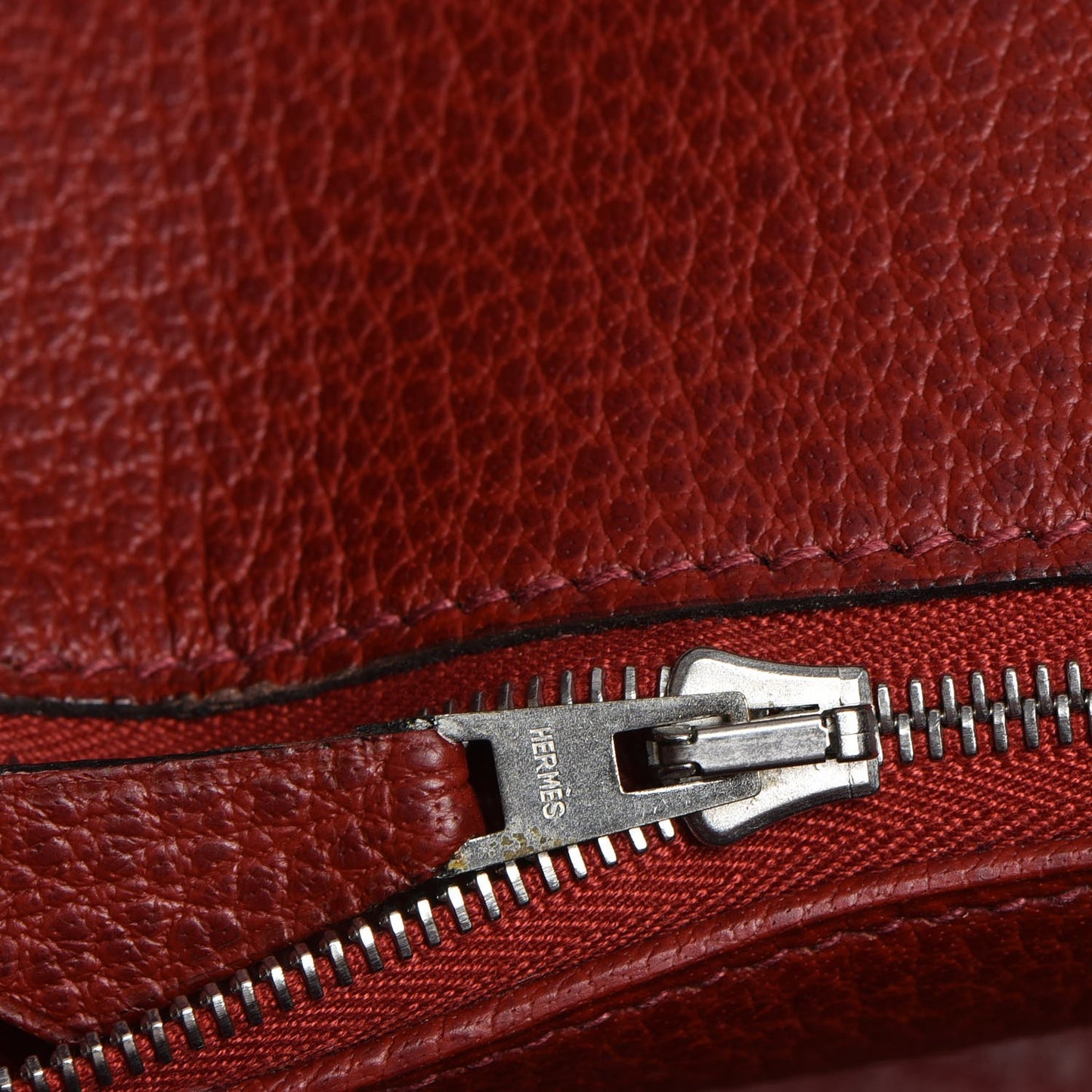Buffle Skipper Birkin 35 Rouge H