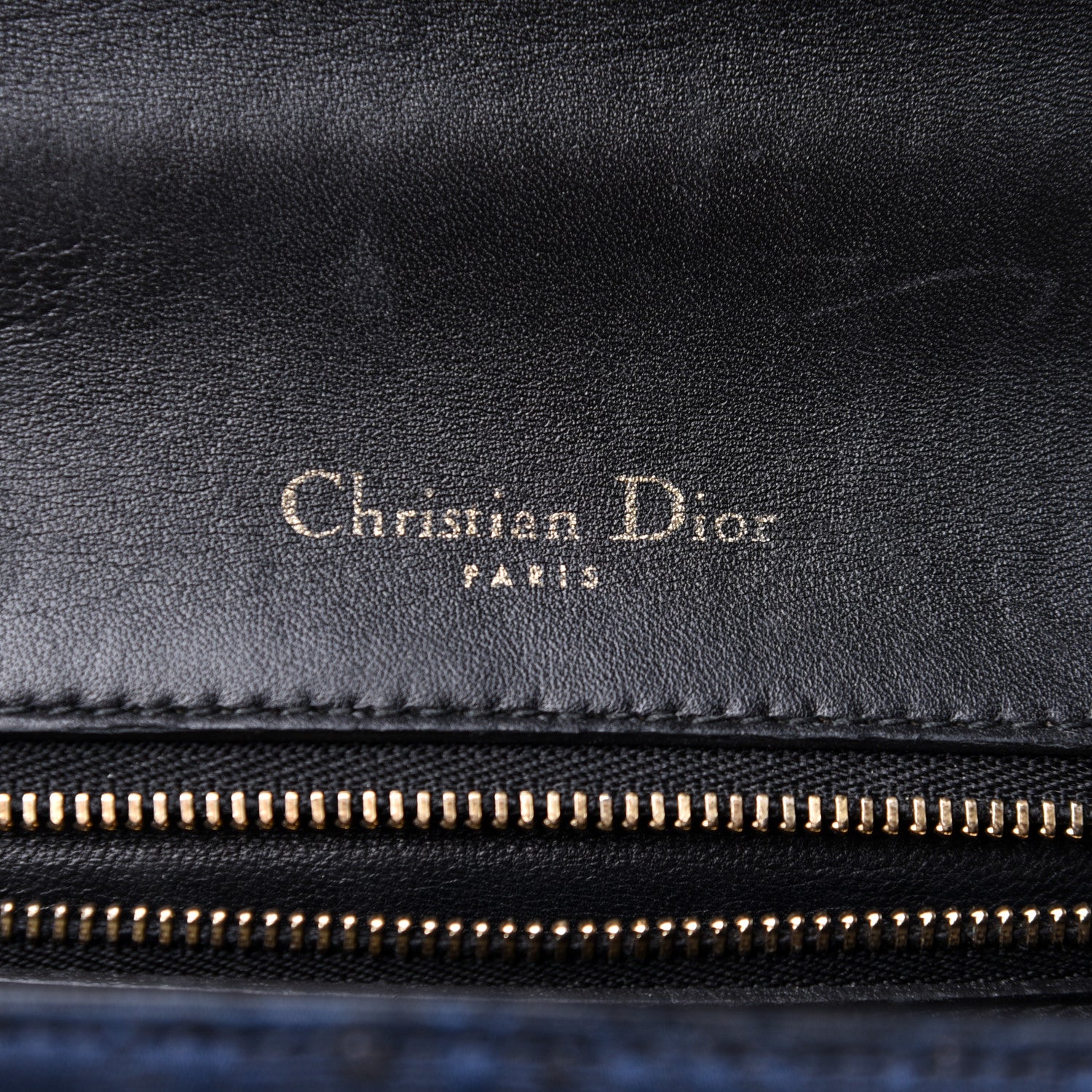 Christian Dior Jacquard Floral Medium Diorama Flap Bag Blue 6 of 12