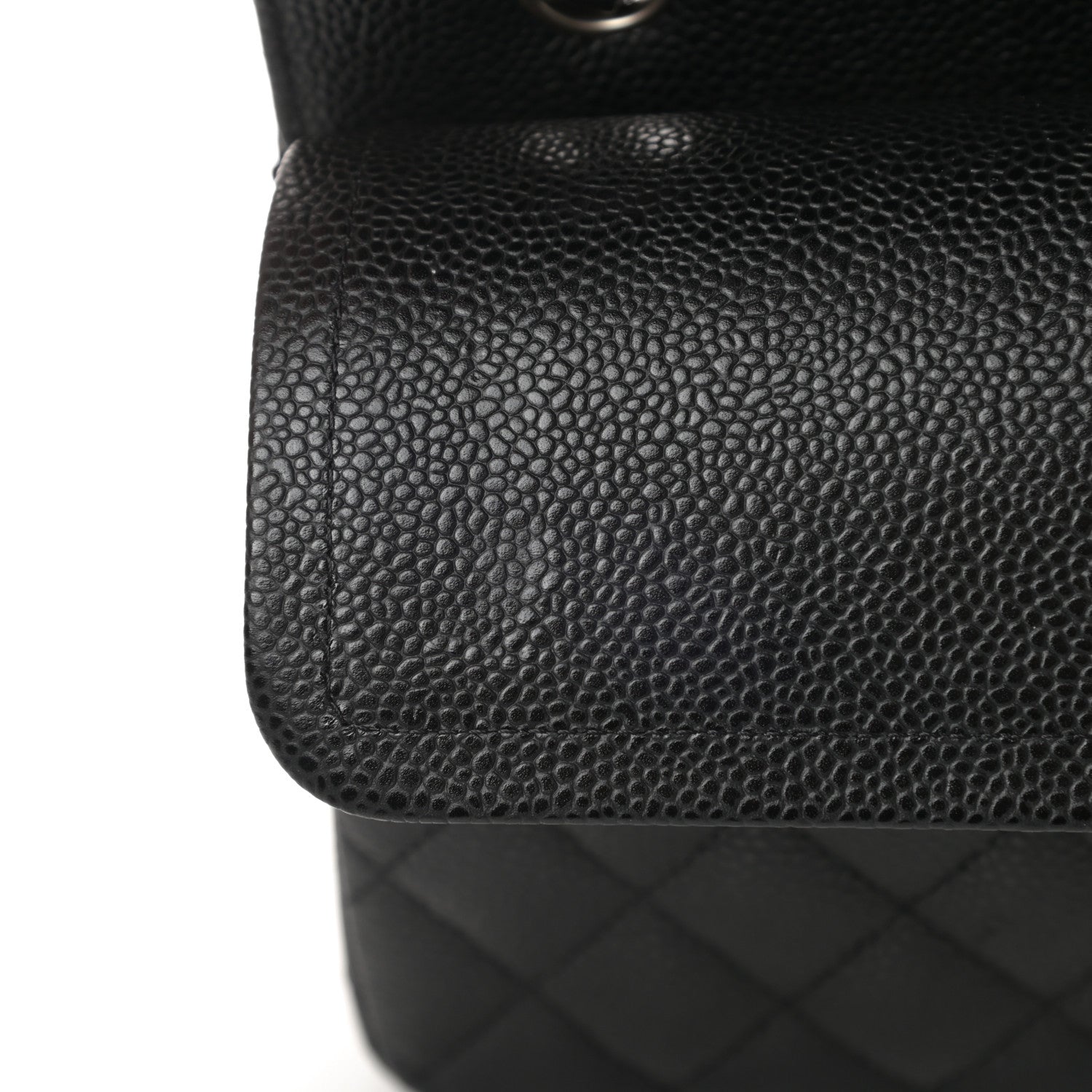 Chanel Caviar Quilted Small Double Flap Black 11 of 12