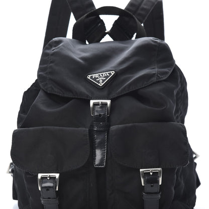 Prada Nylon Vela Small Backpack Black 7 of 13