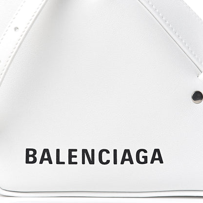 Balenciaga Calfskin S Triangle Duffle White 10 of 10