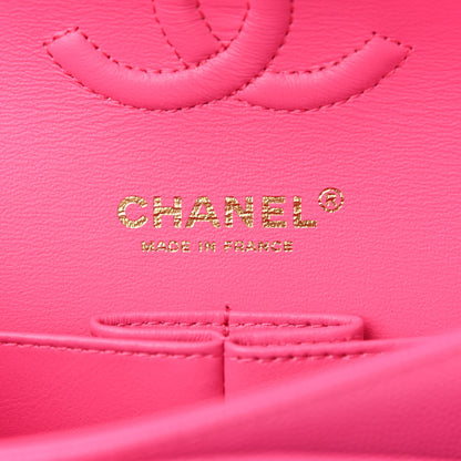 Chanel Caviar Quilted Small Double Flap Dark Pink 5 of 9