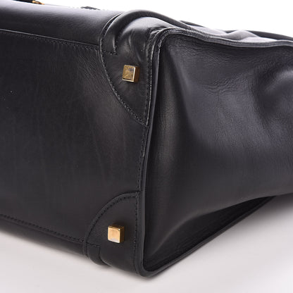 Celine Smooth Calfskin Mini Luggage Black 10 of 10