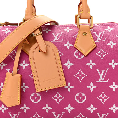 Louis Vuitton Calfskin Monogram Speedy P9 Bandouliere 25 Agate Agate 8 of 12