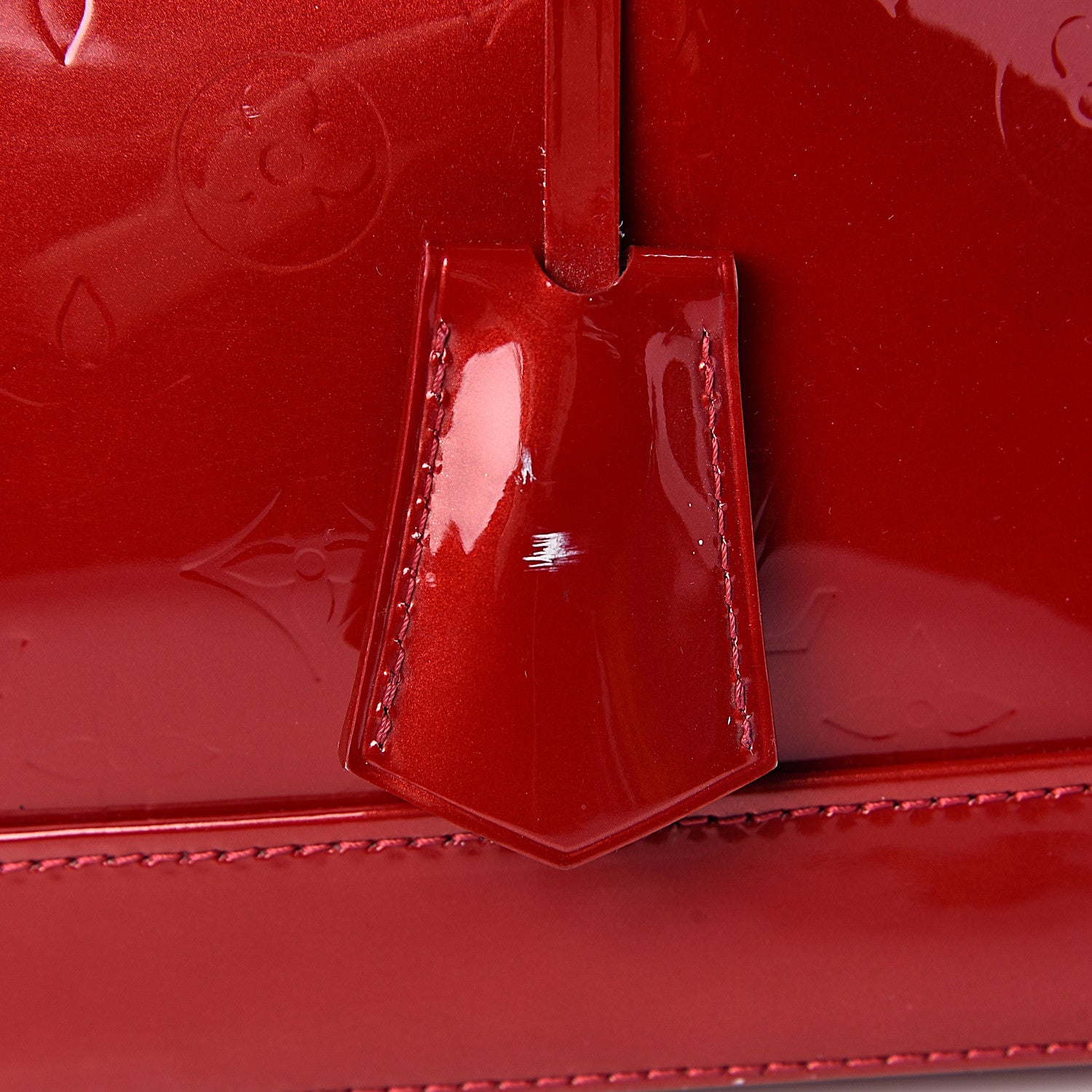 Louis Vuitton Vernis Alma GM Pomme D'Amour 15 of 22