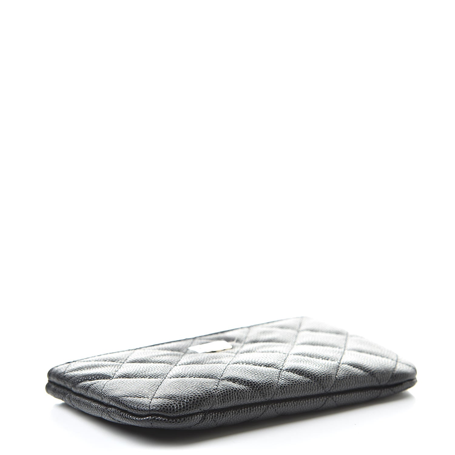 Chanel Caviar Quilted Small Cosmetic Case Black 4 of 8