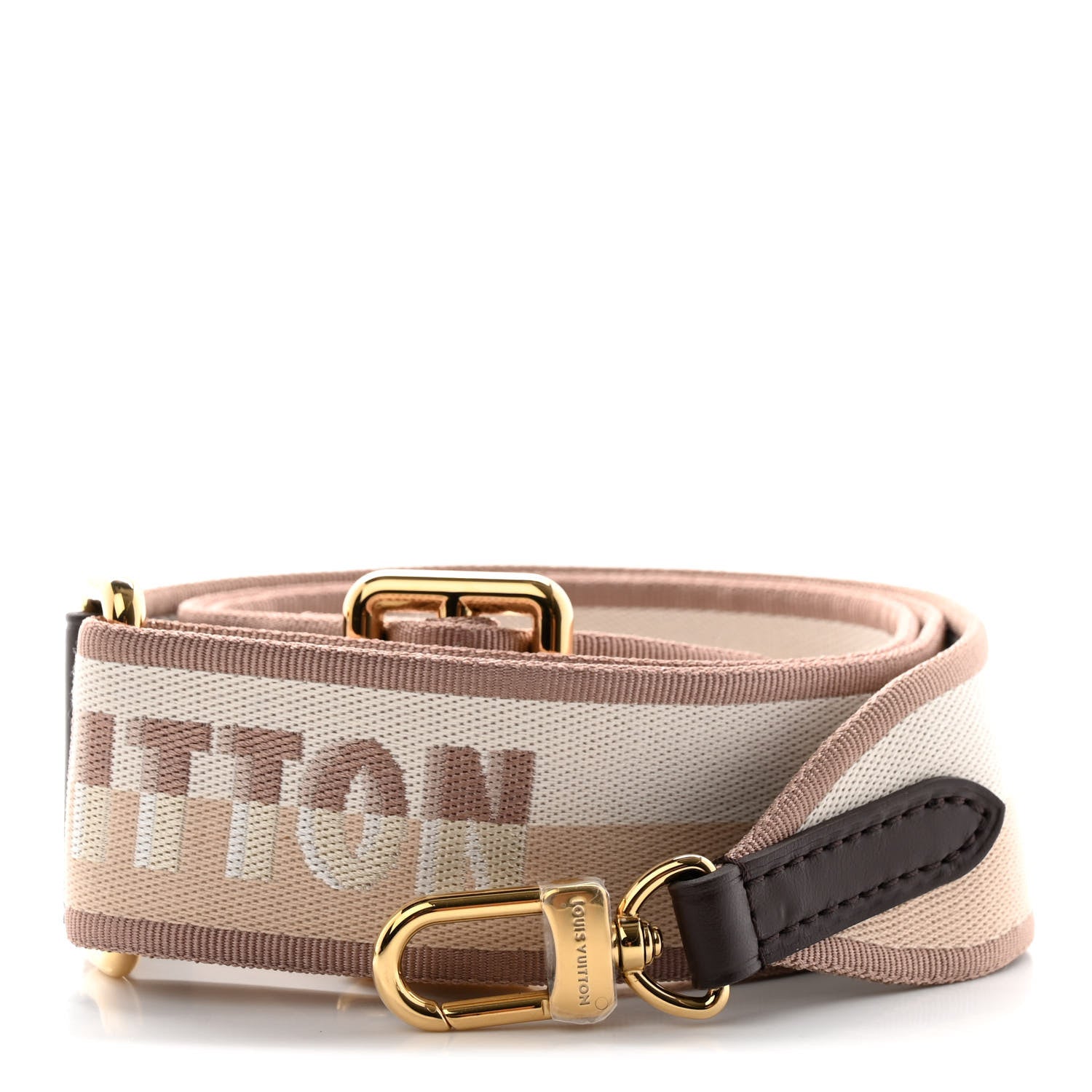 Louis Vuitton Jacquard Speedy Bandouliere 20 Shoulder Strap Beige Brown 1 of 6
