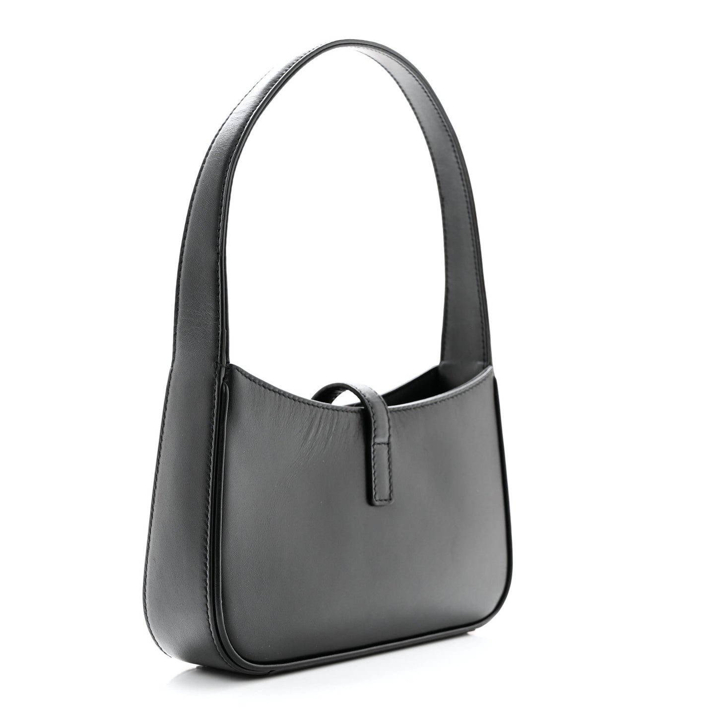 Smooth Calfskin Le 5 A 7 Mini Hobo Black