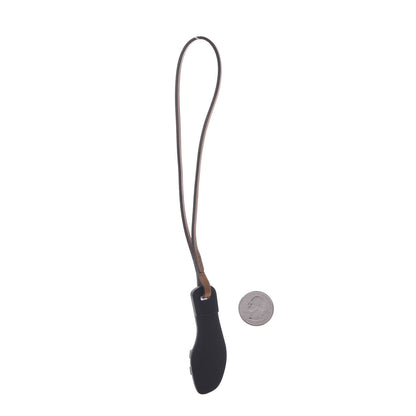 Hermes Epsom Butler Calfskin Hunter Oran Nano Bag Charm Etoupe 2 of 5