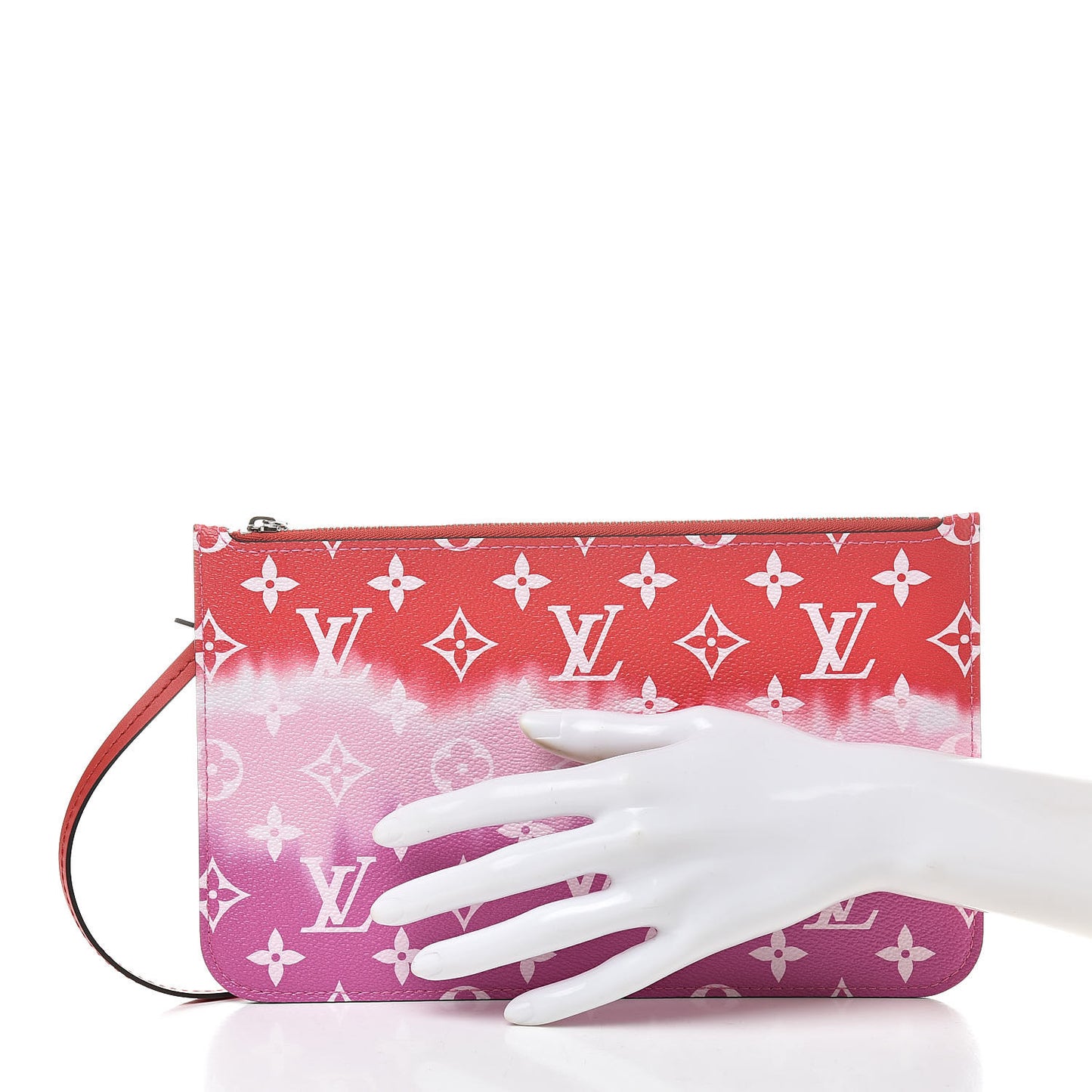 Monogram Escale Neverfull MM GM Pochette Red