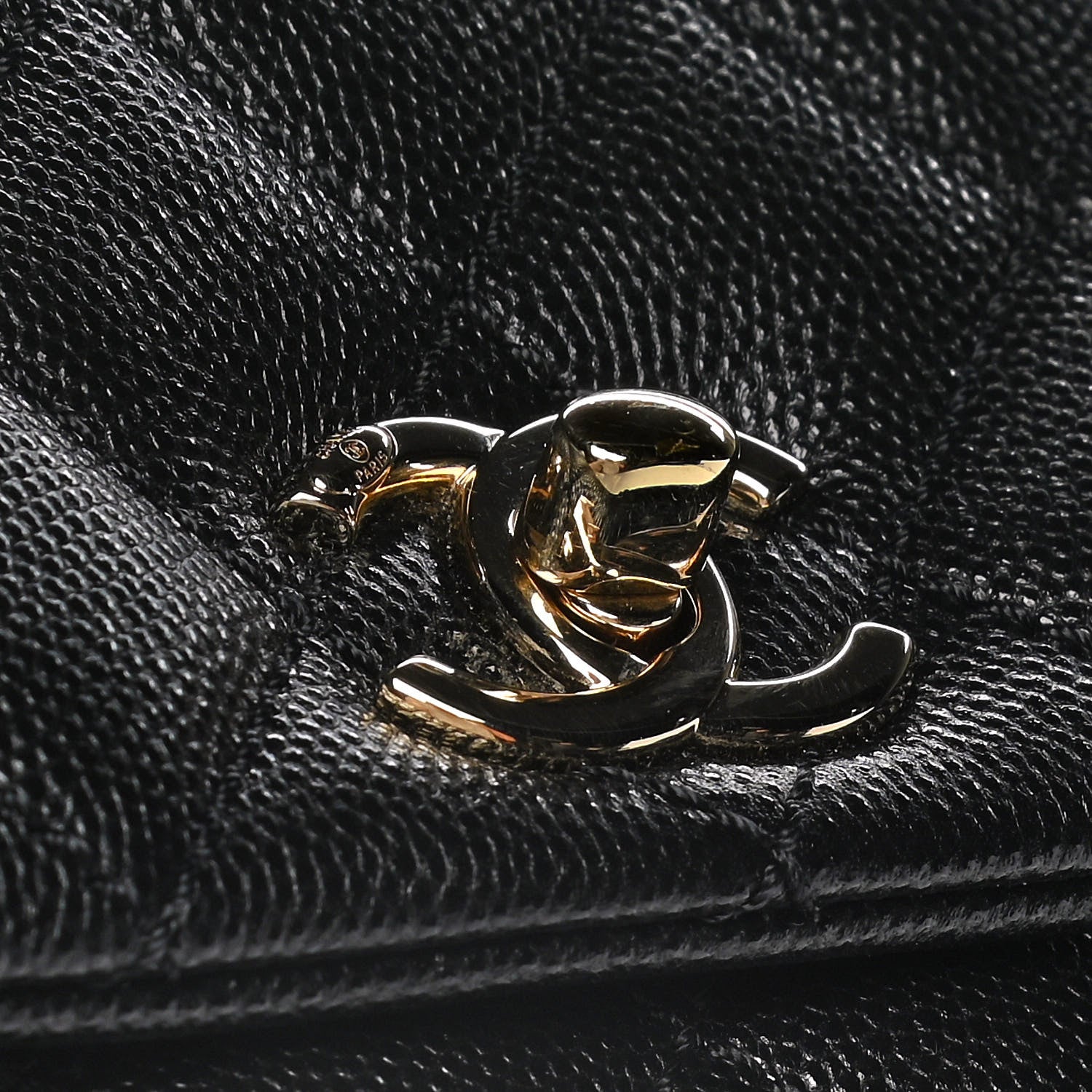 Chanel Caviar Quilted Extra Mini Coco Handle Flap Black 12 of 13