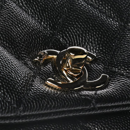 Chanel Caviar Quilted Extra Mini Coco Handle Flap Black 12 of 13