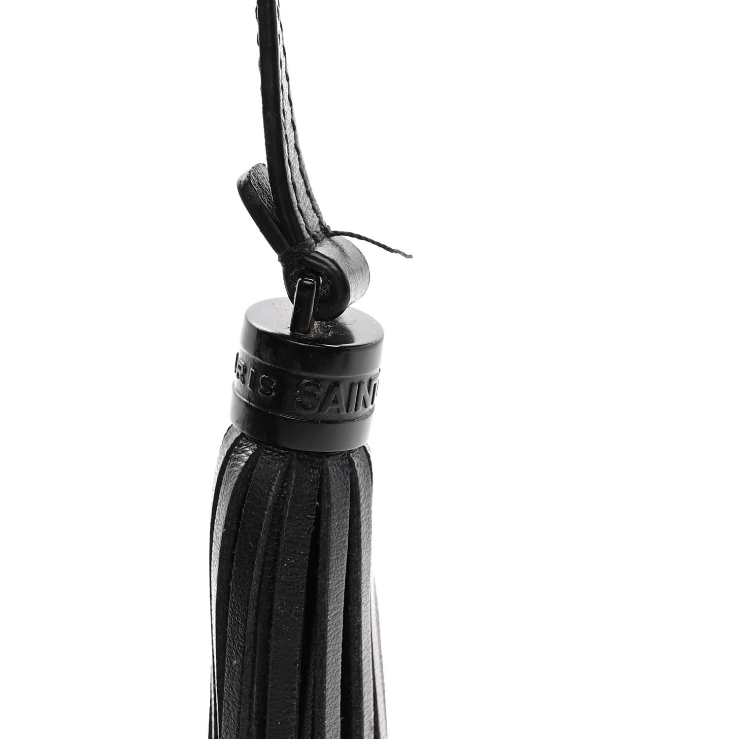 Saint Laurent Calfskin Matelasse Monogram Lou Camera Bag Black 12 of 16