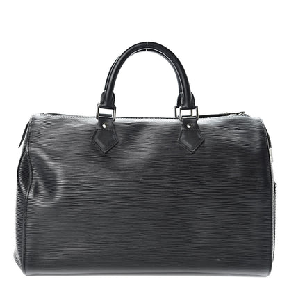 Louis Vuitton Epi Speedy 30 Black 1 of 15