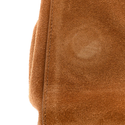 Saint Laurent Smooth Calfskin Suede Medium Reversible Monogram Kate Satchel Light Ochre 13 of 14