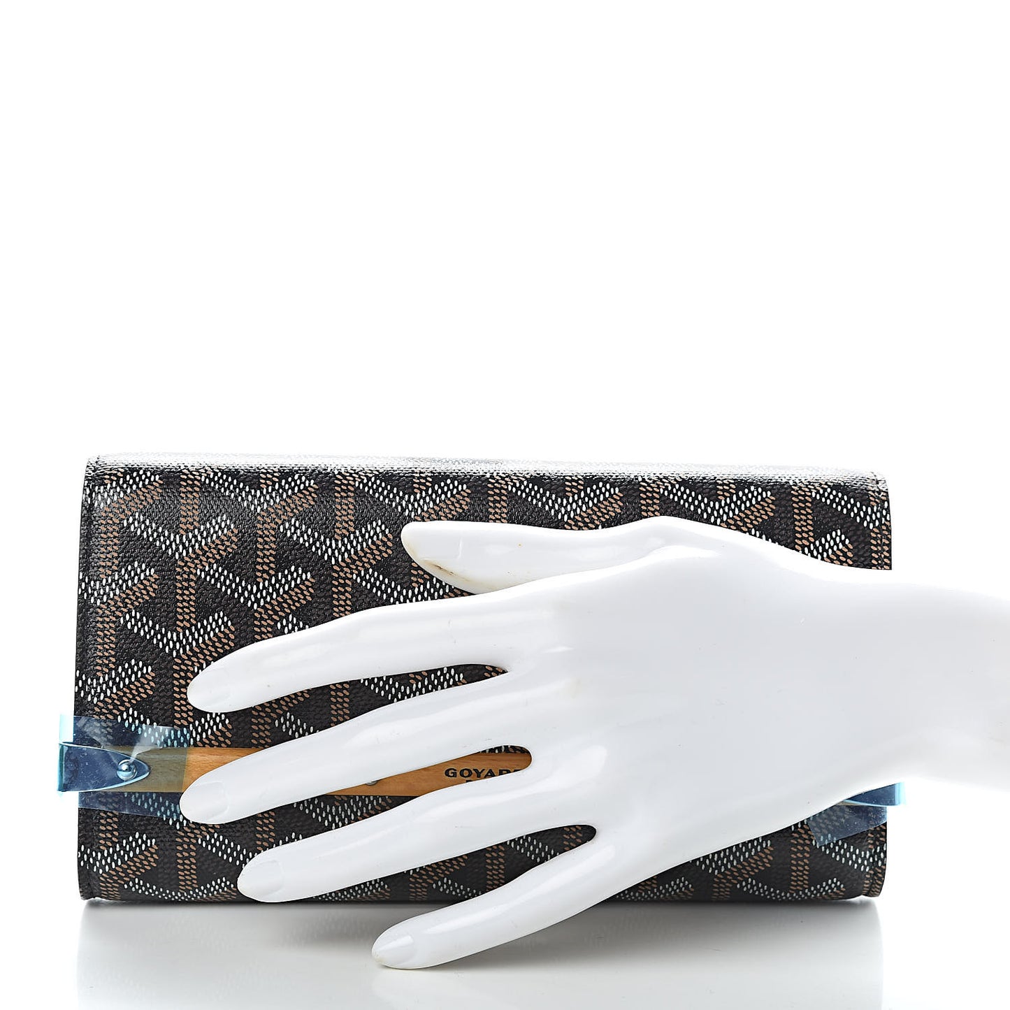 Goyardine Monte Carlo Mini Phone Case Black