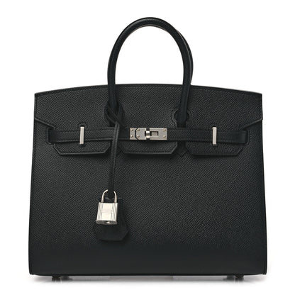 Hermes Epsom Birkin Sellier 25 Black 1 of 9