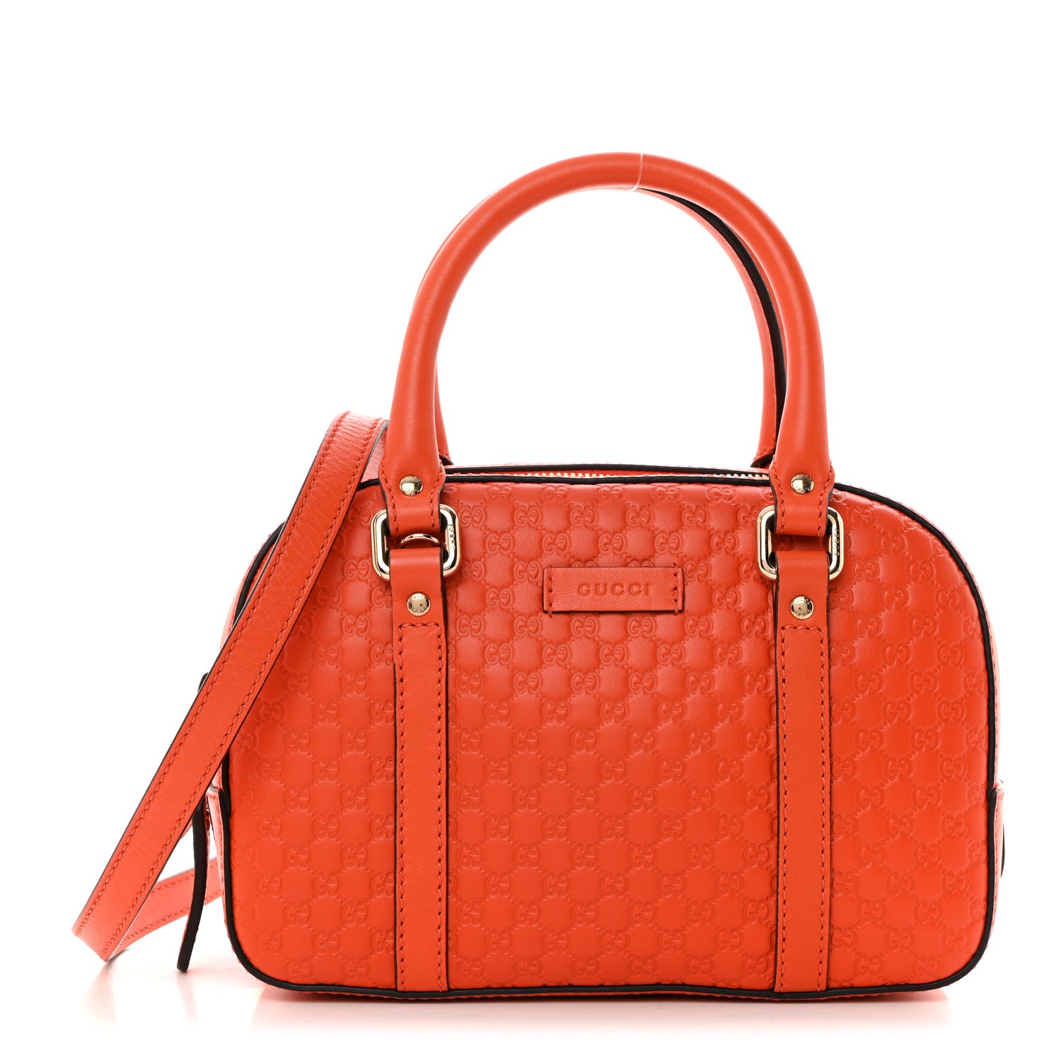 Gucci Soft Microguccissima Small Crossbody Bag Sun Orange 1 of 11