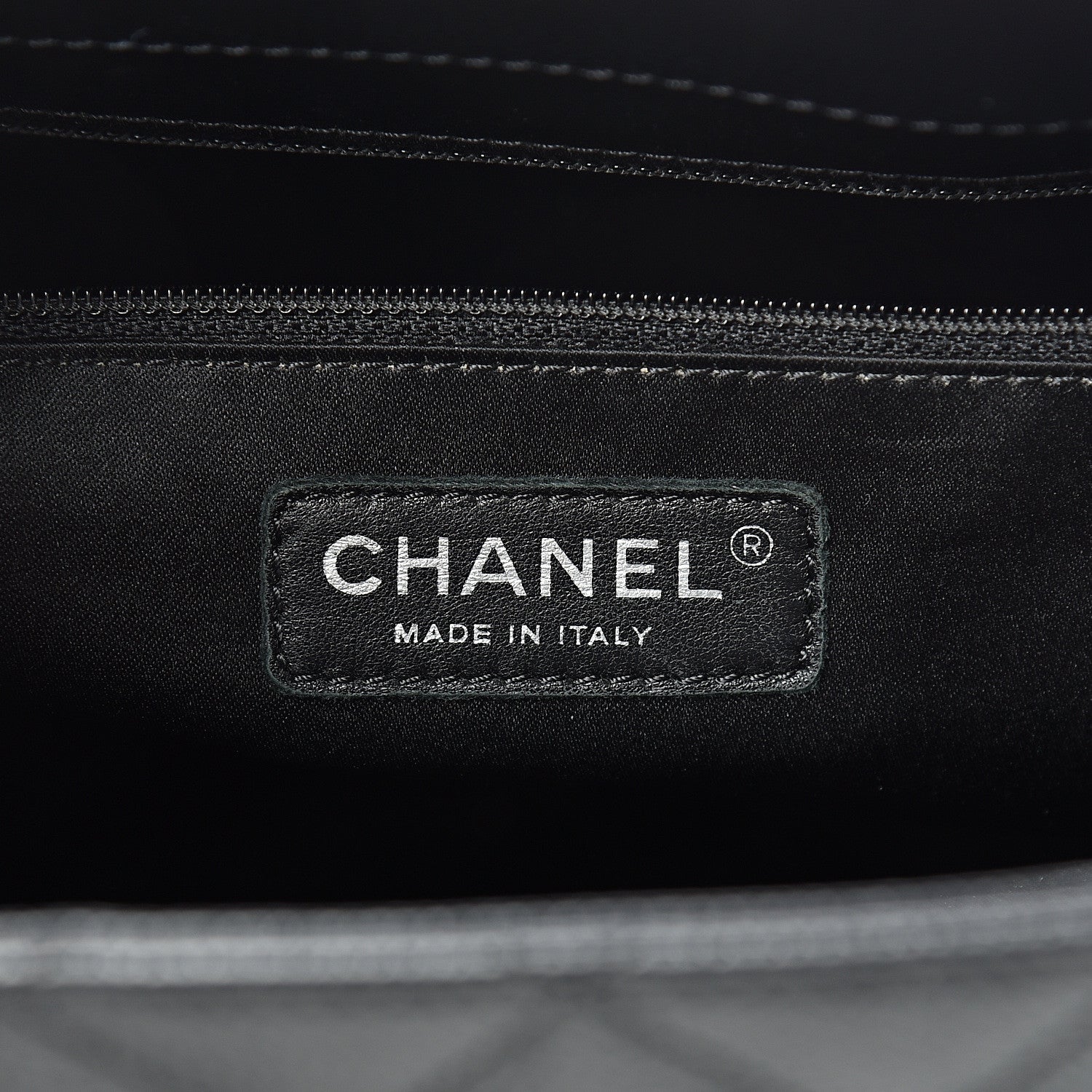Chanel Caviar Quilted XL Grand Shopping Tote GST Black 5 of 16