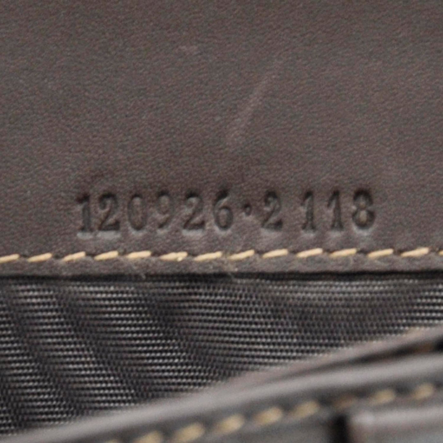 Leather Monogram Web Continental Wallet Ebony