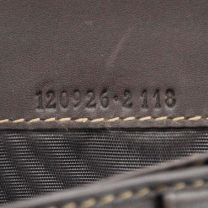Gucci Leather Monogram Web Continental Wallet Ebony 8 of 9