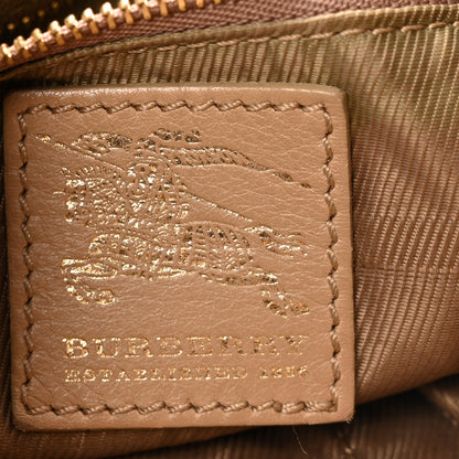 Burberry Calfskin Hillgate Hobo Beige 6 of 14
