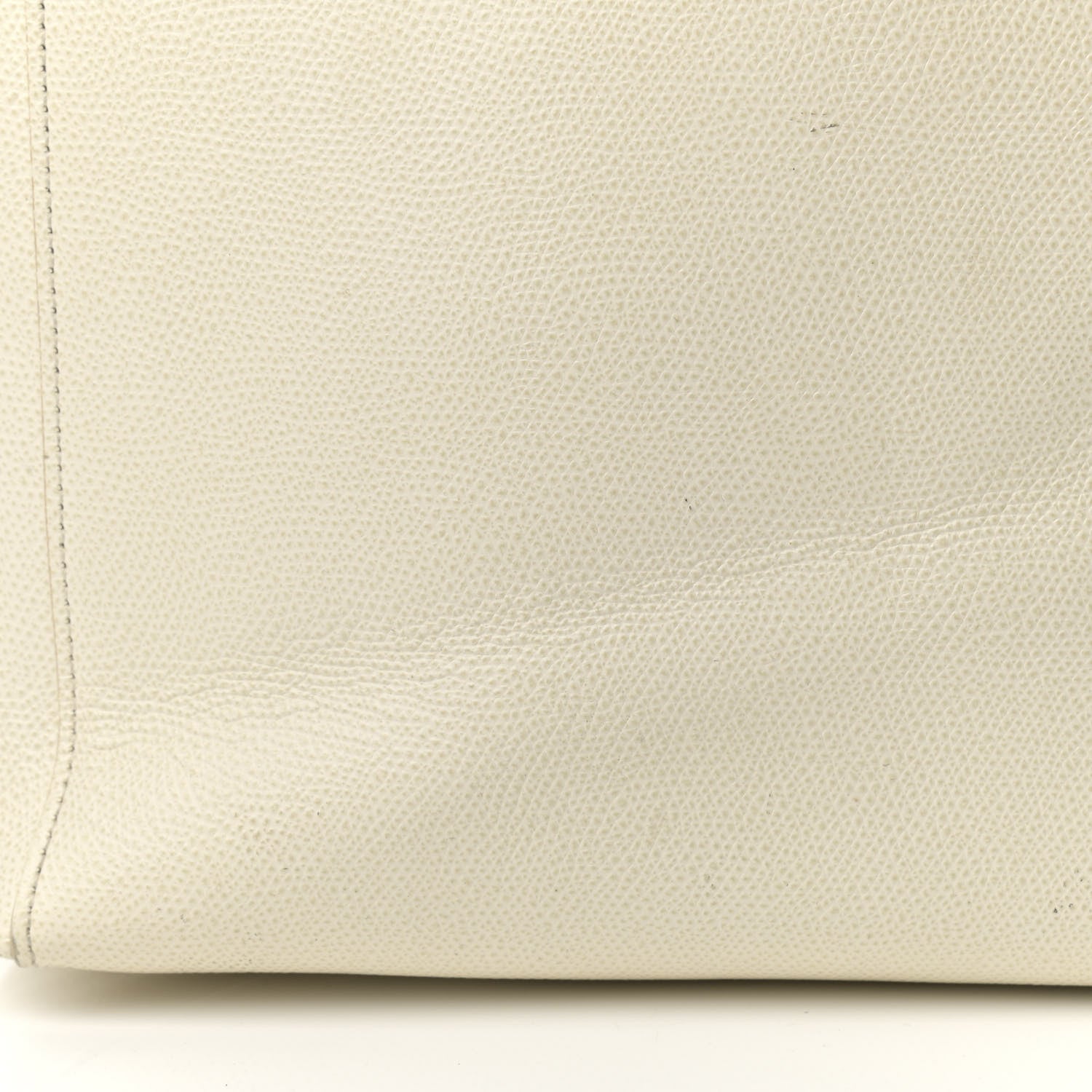 Celine Grained Calfskin Small Vertical Cabas Cream 15 of 19