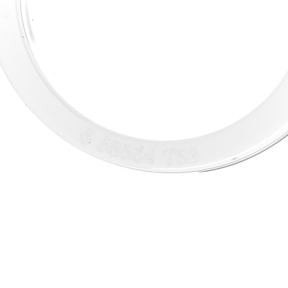 Chanel 18K White Gold White Ceramic Diamond Ultra Ring 52 6 6 of 6