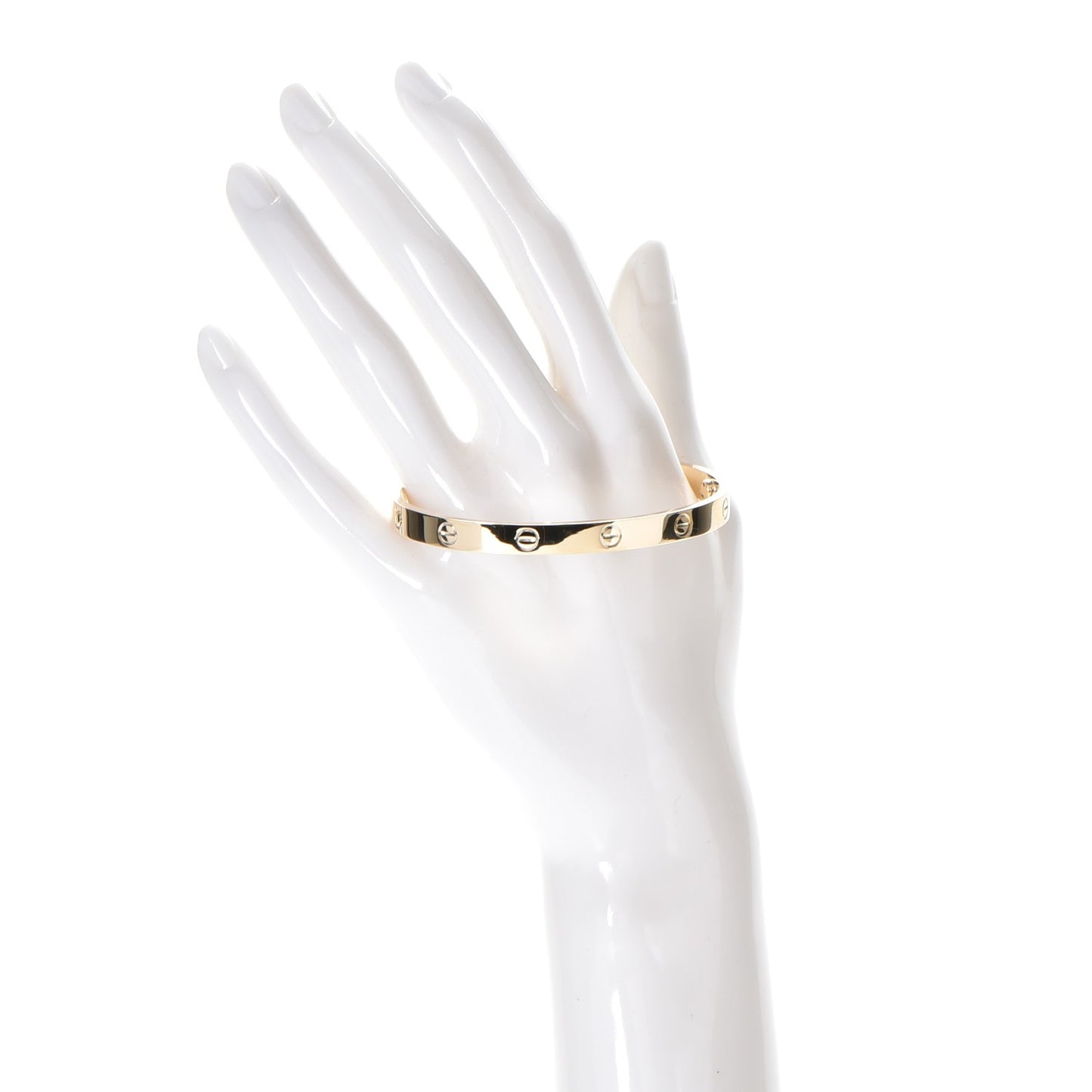18K Yellow Gold LOVE Bracelet 19