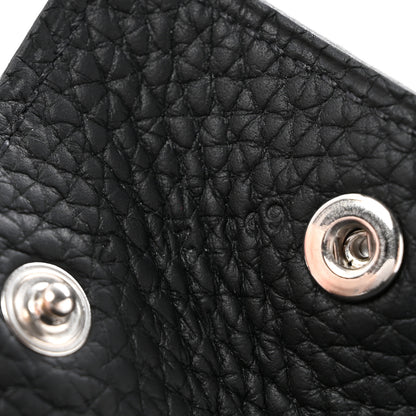 Hermes Taurillon Clemence Mises et Relances Change Tray Black 6 of 8